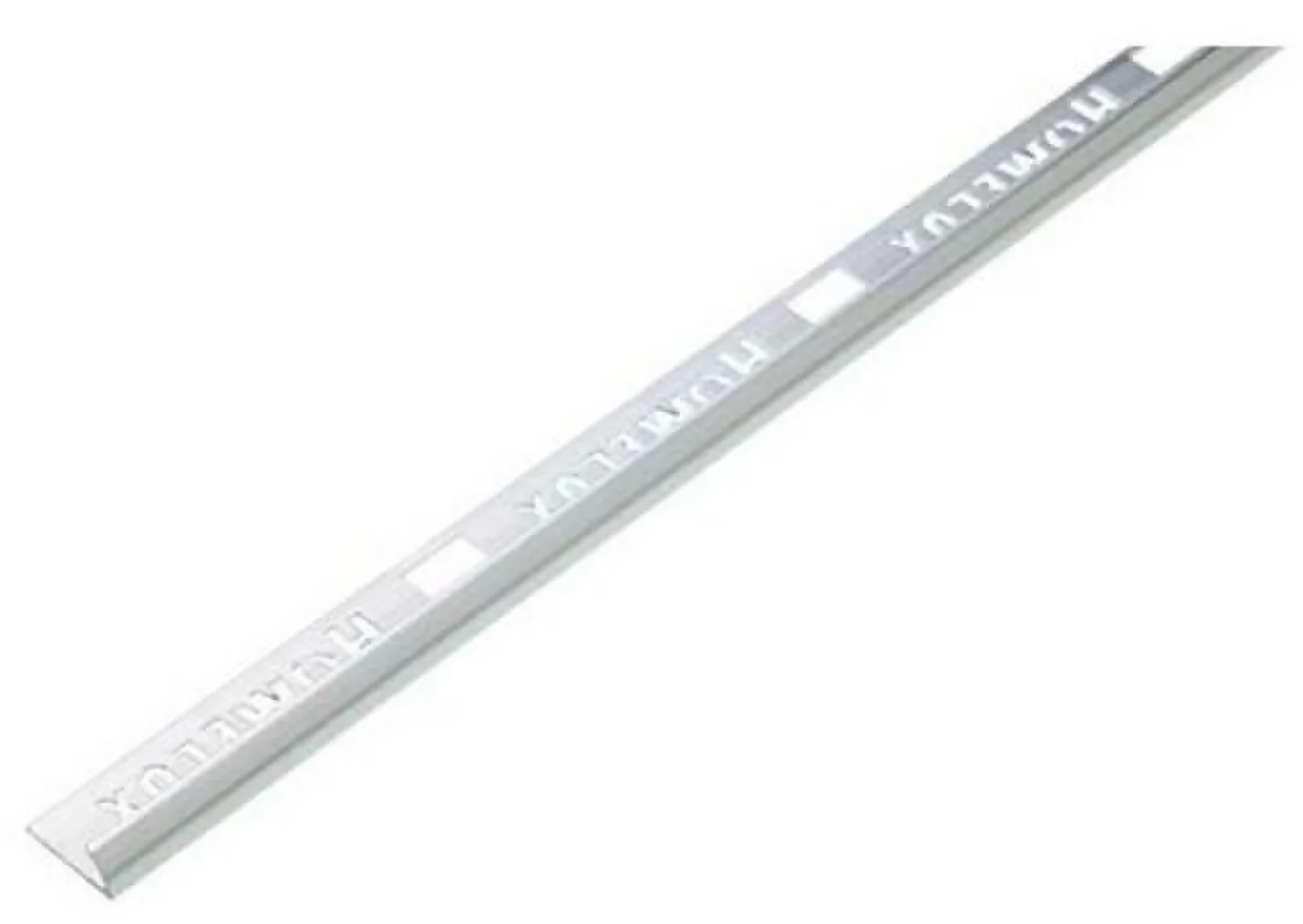 Homelux 9mm Round Edge Tile Trim - Silver Effect - 1.83m 3 Homelux 9mm Round Edge Tile Trim - Silver Effect - 1.83m