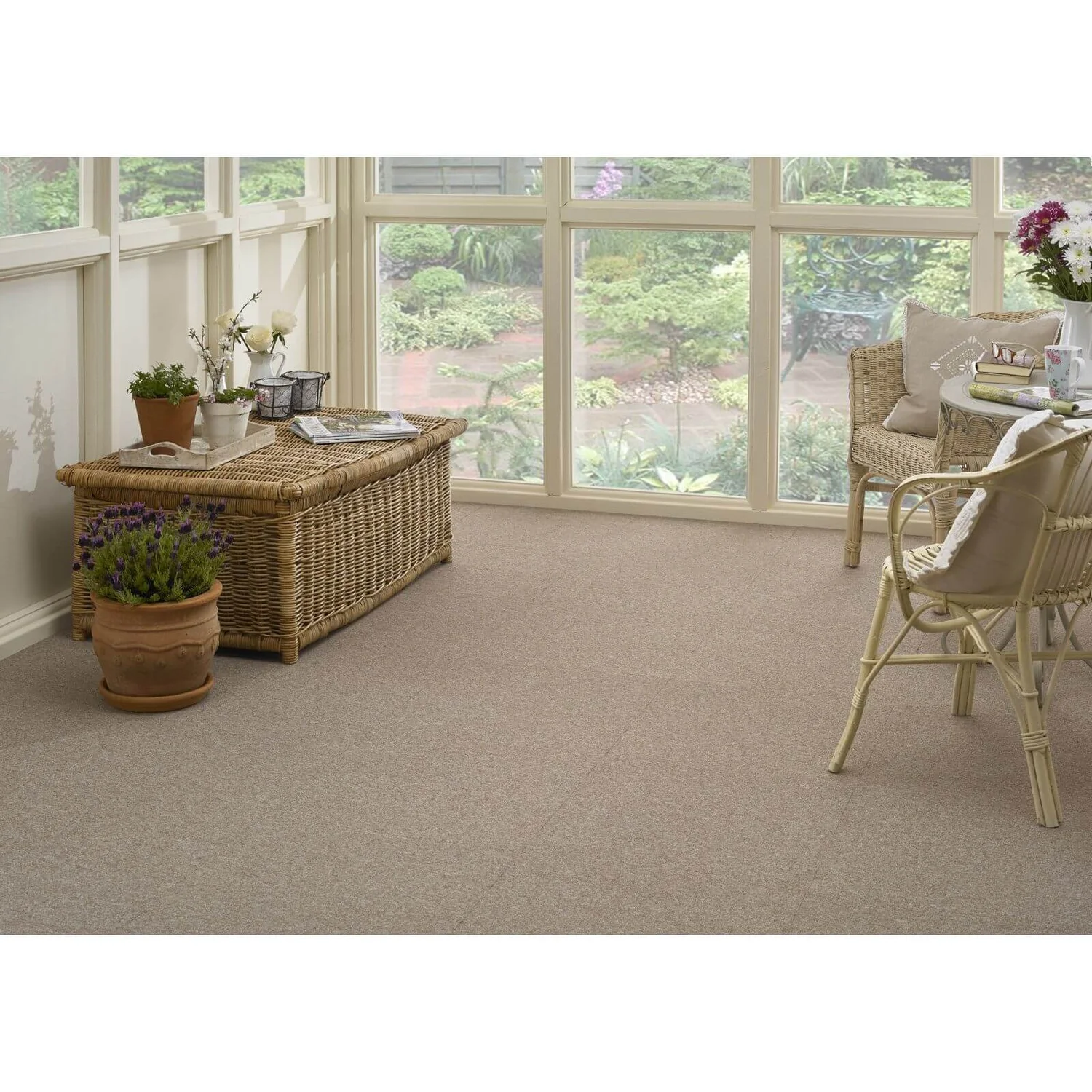 Vitrex Value Carpet Tile 500 X500mm - Beige 3 Vitrex Value Carpet Tile 500 X500mm - Beige - Image 2