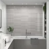 None Manhattan White Ceramic Wall Tile 250 X 400mm -Flooring Store 12829495 1344831942903023