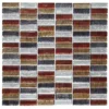 House Of Mosaics Bangkok Linear Mosaic Tile (Sample Only) - 150 X 110mm -Flooring Store 12829600 1904831907096802