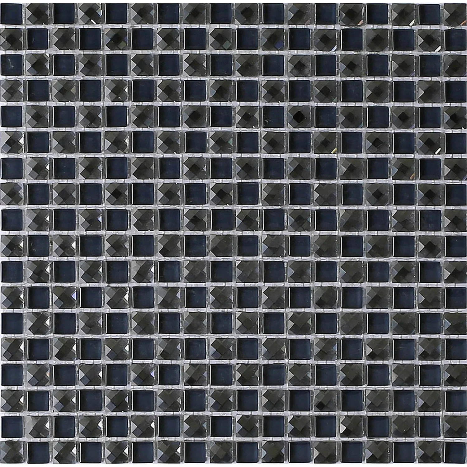 House Of Mosaics Black Jewel Mosaic Tile (Sample Only) - 150 X 110mm 3 House Of Mosaics Black Jewel Mosaic Tile (Sample Only) - 150 X 110mm