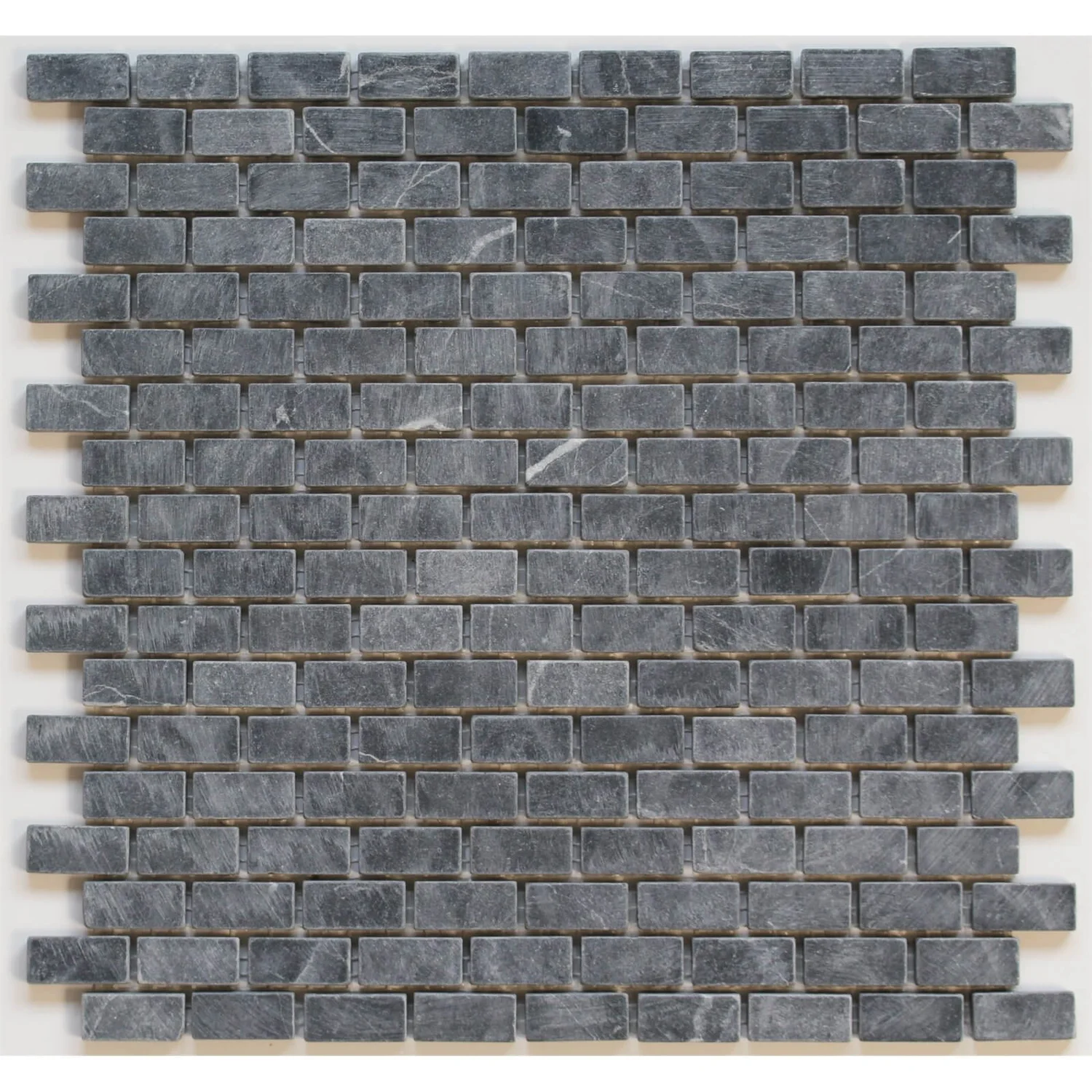 House Of Mosaics Grey Brick Mosaic Tile - 305 X 305mm 4 House Of Mosaics Grey Brick Mosaic Tile - 305 X 305mm - Image 2