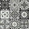 House Of Mosaics Geo Moroccan Black & White Mosaic Tile (Sample Only) - 150 X 110mm -Flooring Store 12829743 1744831907764110