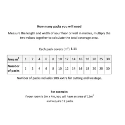 Plancs White Oak Self-Adhesive Vinyl Floor Plank - 8pc Pack Covers 1.11sqm -Flooring Store 12968601 7834998271945332