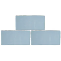Country Living Artisan Blue Skies Ceramic Wall Tile 75 X 150mm - 0.5sqm Pack -Flooring Store 13220558 7594916409855063