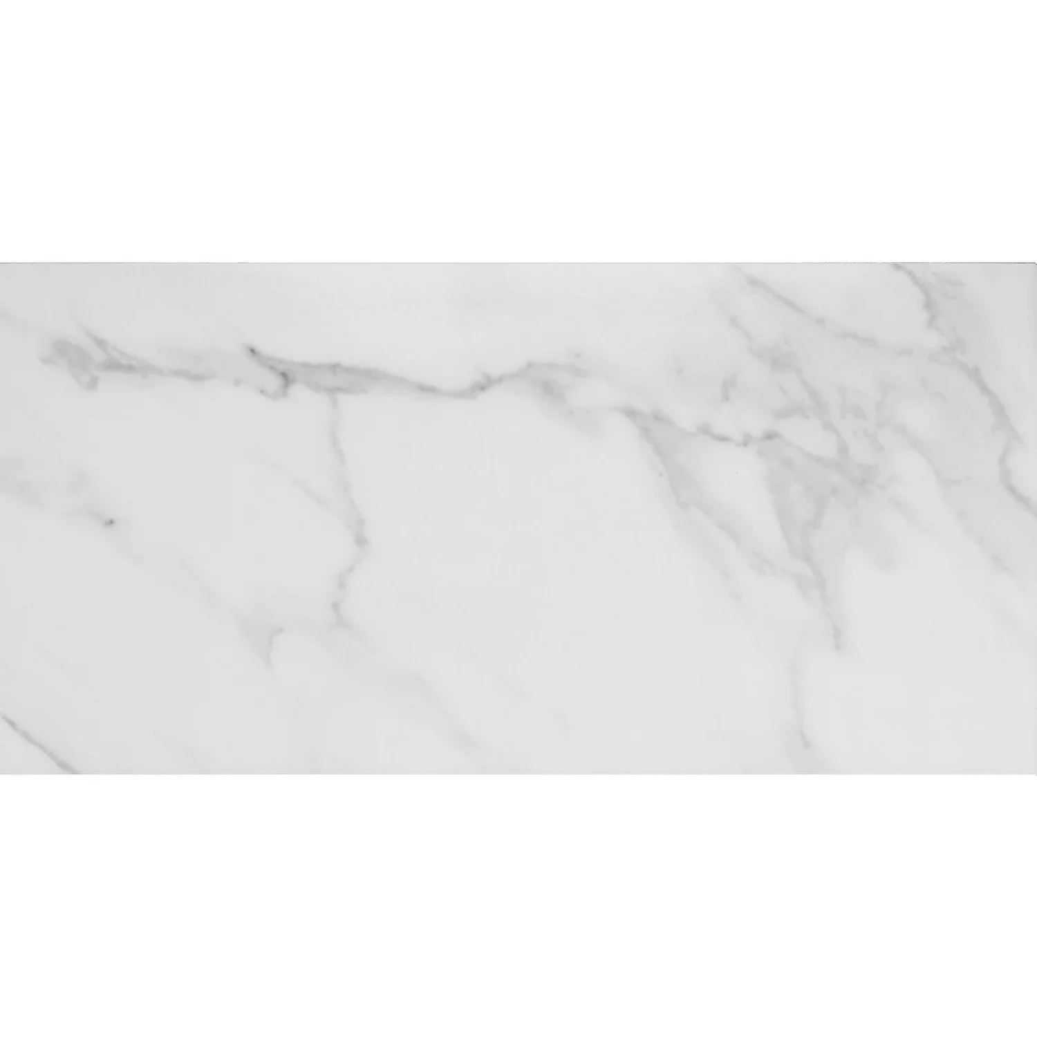 Calacatta Gloss Marble Effect Porcelain Wall & Floor Tile 315 X 615mm - 1.16sqm Pack 4 Calacatta Gloss Marble Effect Porcelain Wall & Floor Tile 315 X 615mm - 1.16sqm Pack - Image 2