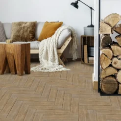 Wood Effect Light Oak Porcelain Floor Tile 150 X 600mm - 0.99sqm Pack -Flooring Store 13220576 1104909608165138