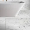 Calacatta Matt Marble Effect Porcelain Wall & Floor Tile 600 X 600mm - 1.08sqm Pack 1 Calacatta Matt Marble Effect Porcelain Wall & Floor Tile 600 X 600mm - 1.08sqm Pack -Flooring Store 13220578 2994924678125963