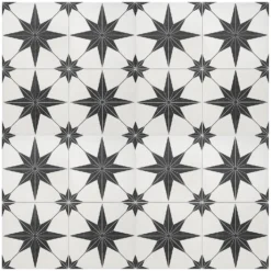 Country Living Starry Skies White Light Porcelain Floor & Wall Tile 1.42sqm Pack - 450x450mm -Flooring Store 13220583 2094915124923530