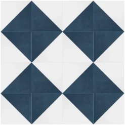 House Beautiful Cube Denim Porcelain Wall & Floor Tile 200 X 200mm - 0.52sqm Pack 18 House Beautiful Cube Denim Porcelain Wall & Floor Tile 200 X 200mm - 0.52sqm Pack -Flooring Store 13220590 1194924675489791