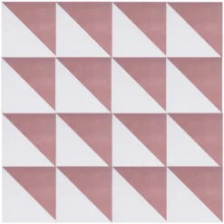 House Beautiful Cube Blush Porcelain Wall & Floor Tile 200 X 200mm - 0.52sqm Pack -Flooring Store 13220593 1404915382670840