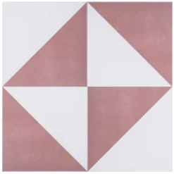 House Beautiful Cube Blush Porcelain Wall & Floor Tile 200 X 200mm - 0.52sqm Pack -Flooring Store 13220593 1614915382833995