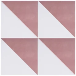 House Beautiful Cube Blush Porcelain Wall & Floor Tile 200 X 200mm - 0.52sqm Pack -Flooring Store 13220593 1954915382607435