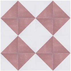 House Beautiful Cube Blush Porcelain Wall & Floor Tile 200 X 200mm - 0.52sqm Pack -Flooring Store 13220593 3034915382768139