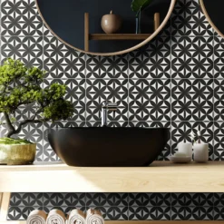 Flooring Store 31 Fiore Eclipse Grey Porcelain Wall & Floor Tile 200 X 200mm - 0.52sqm Pack