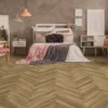 Kraus Rigid Core Herringbone Luxury Vinyl Floor Tile - Odell Oak -Flooring Store 13733823 5955002464782667