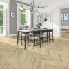 Kraus Rigid Core Herringbone Luxury Vinyl Floor Tile - Wistow Oak -Flooring Store 13733824 1445002464894330
