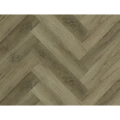Kraus Herringbone Luxury Vinyl Floor Tile Sample - Odell Oak -Flooring Store 13733831 2094957094602719