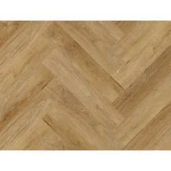 Kraus Herringbone Luxury Vinyl Floor Tile Sample - Weaveley Light Oak -Flooring Store 13733832 1634957094606100