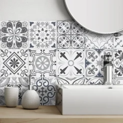 Marquis Mediterranean Black Porcelain Tile (Sample Only) - 100 X 130mm