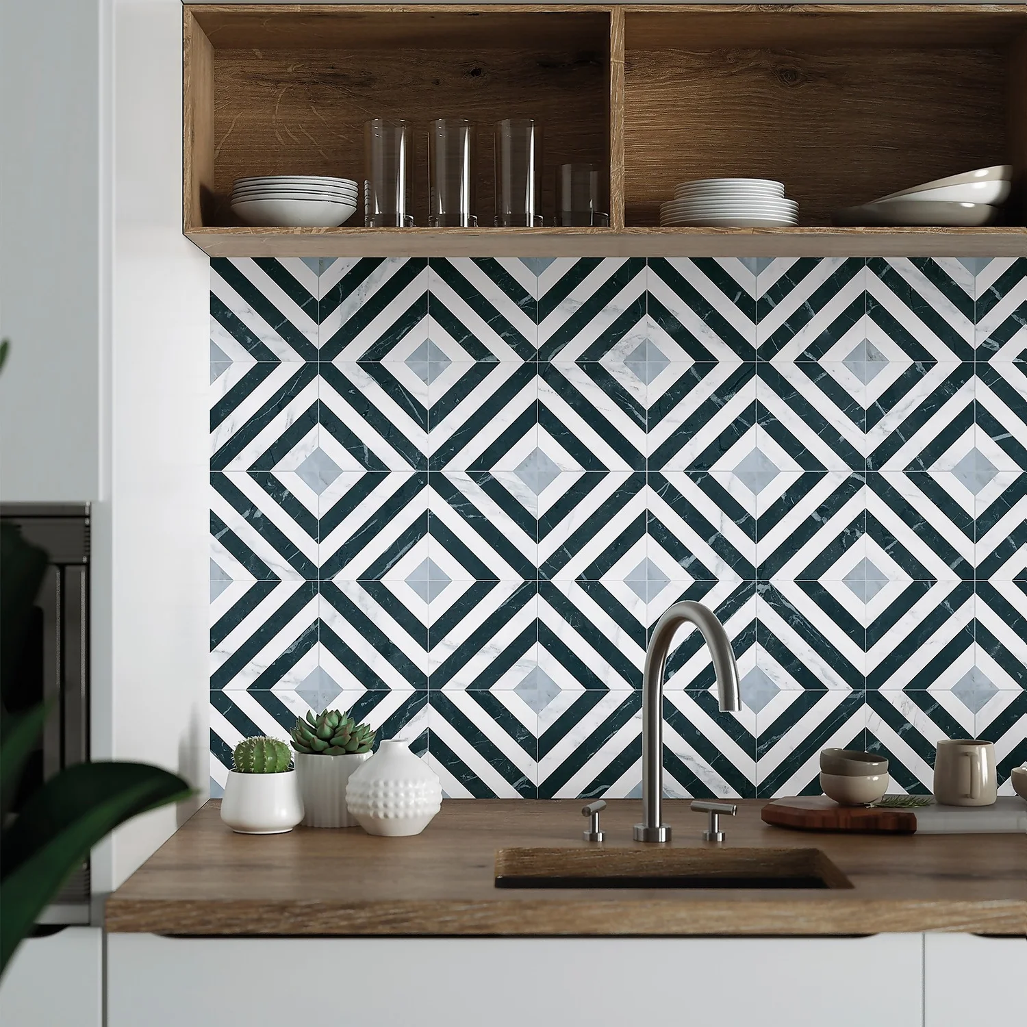 Marquis Diamante Porcelain Tile (Sample Only) - 100 X 130mm 3 Marquis Diamante Porcelain Tile (Sample Only) - 100 X 130mm