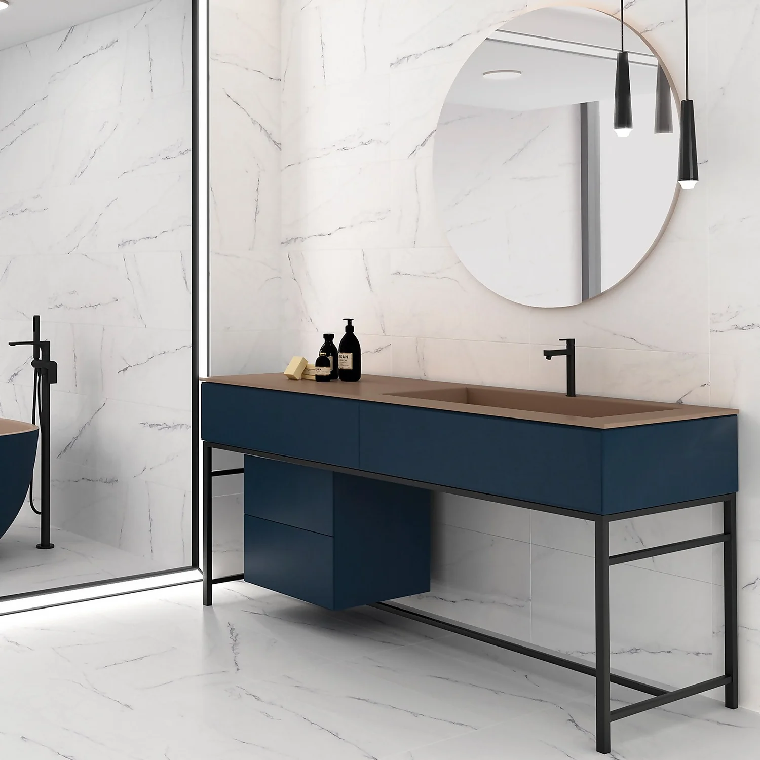 Marquis Ibiza White Porcelain Tile (Sample Only) - 100 X 130mm 6 Marquis Ibiza White Porcelain Tile (Sample Only) - 100 X 130mm - Image 4