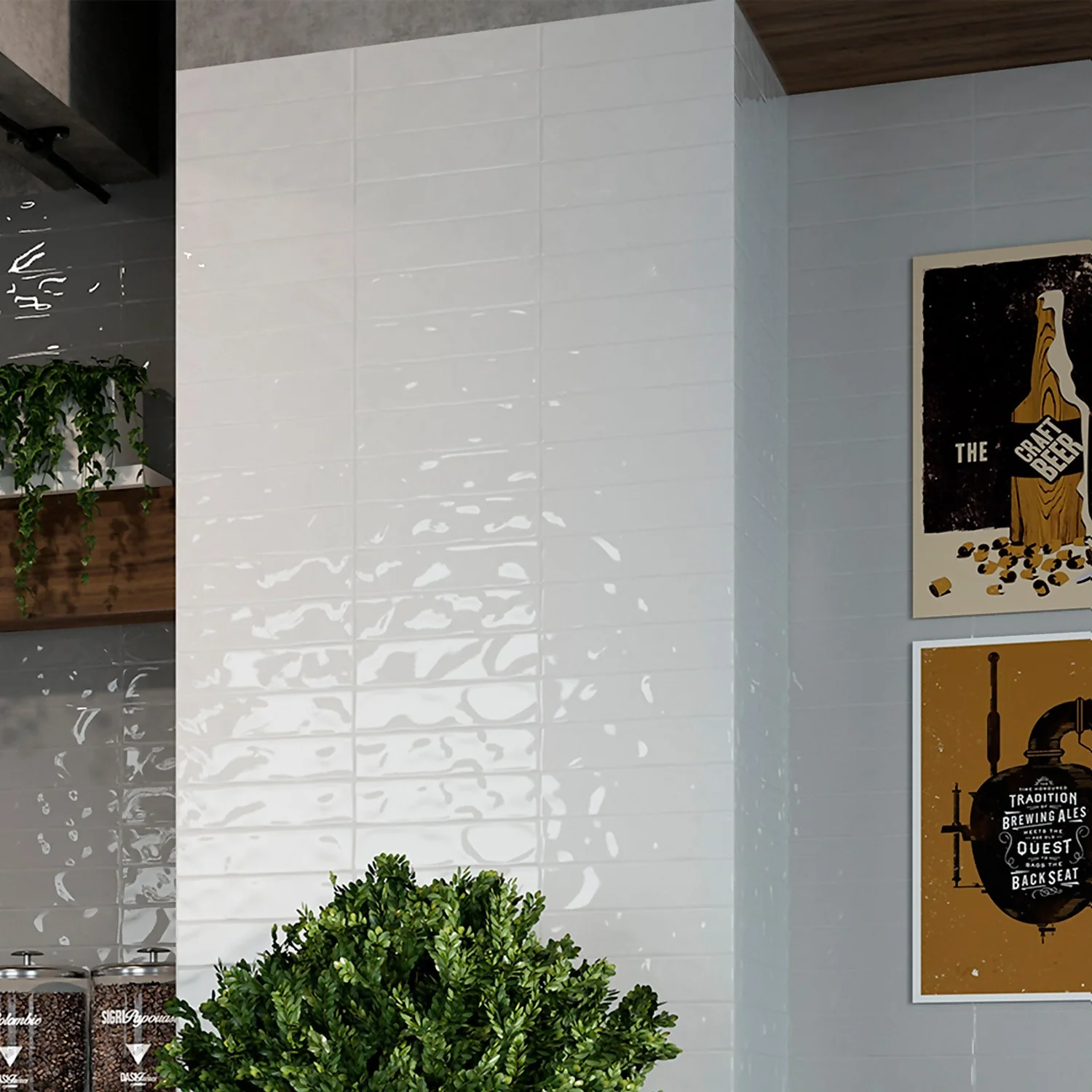 Marquis Ancien Neutral Porcelain Tile - 75 X 300mm 3 Marquis Ancien Neutral Porcelain Tile - 75 X 300mm