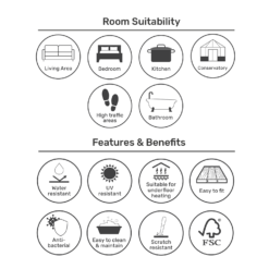 EGGER HOME Light Grey Bolton Oak 8mm Aqua+ Laminate Flooring -Flooring Store 13999104 1205014868729802